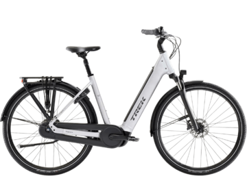 Elektrobicykel Trek District+ 3 N7 360 LS Lunar Silver 2027