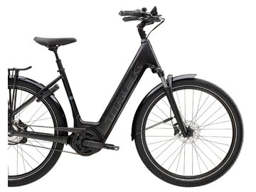 Elektrobicykel Trek District+ 4 Coaster Belt Lowstep Trek Black Satin 800Wh 2026