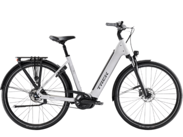 Elektrobicykel Trek District+ 4 N5 B LS Lunar Silver 2027
