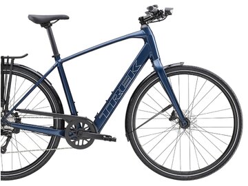Elektrobicykel Trek FX+ 2 LT Satin Mulsanne Blue 2026