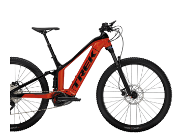 Elektrobicykel Trek Powerfly FS 4 Lava/ Trek Black 2023