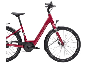 Elektrobicykel Trek Verve+ 1 Lowstep Matte Rage Red 2026