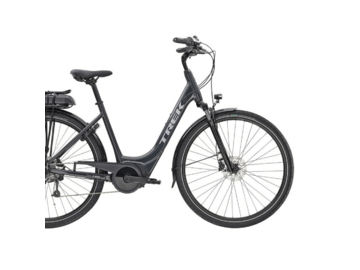Elektrobicykel Trek Verve+ 1 Lowstep 400Wh Solid Charcoal 2023