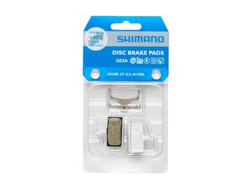 Brzdové platničky Shimano Resin G03A XTR/XT/SLX/Alfine