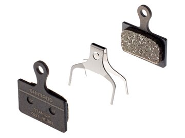 Brzdové platničky Shimano Resin K03Ti XTR (M9100)/Dura ACE/UL