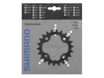 Prevodník 22z. Shimano M590 Deore Čierny 64 mm