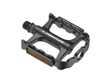 Pedále Longus Premium Mtb AL Čierne Priemyselné Ložiská