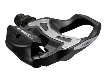 Pedále cestné Shimano R550 SPDSL čierne + zarážky SM-SH11
