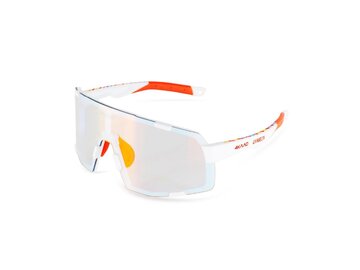 Cyklistické okuliare 4KAAD Axento Race La Vuelta White/Photochromic Red Revo