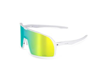 Cyklistické okuliare 4KAAD Pulza Light White Black/Orange Revo
