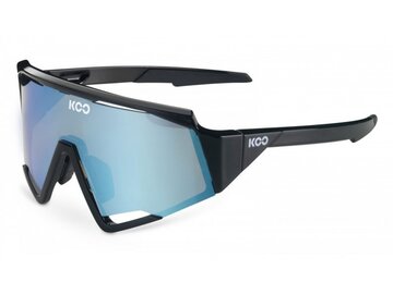 Cyklistické okuliare KOO Spectro Black/Turquoise Mirror