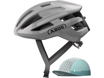 Cyklistická prilba Abus PowerDome ACE Race Grey