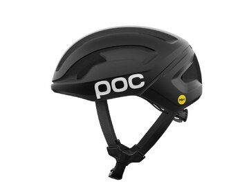 Cyklistická prilba POC Omne Air MIPS Uranium Black Matt/Hydrogen White w. Logo