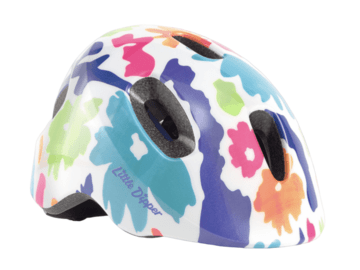 Prilba Bontrager Little Dipper MIPS Pearl White/Flamingo Pink