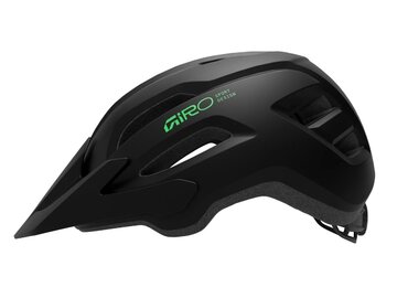 Cyklistická prilba Giro Fixture II Youth Mat Black/Vivid Green