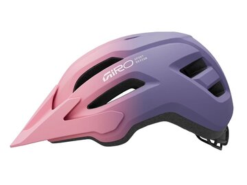 Cyklistická prilba Giro Fixture II Youth Mat Light Pink/Purple Fade