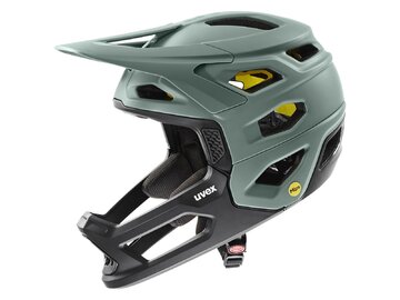 Prilba Uvex Revolt MIPS Moss Green/Black Matt