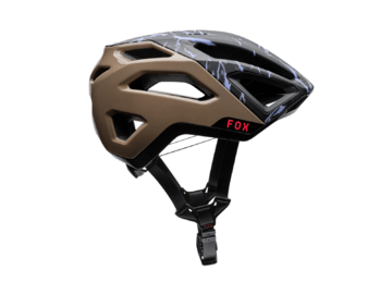 Cyklistická prilba Fox Racing Crossframe Pro Quest Nutmeg Brown