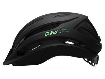 Cyklistická prilba Giro Register II Youth Mat Black/Vivid Green