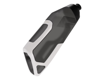 Fľaša na vodu a držiak Trek RSL Aero Era White/Šedá