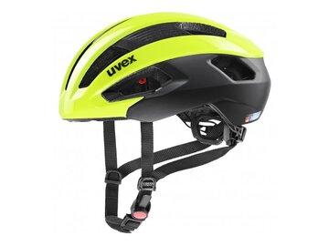 Prilba Uvex Rise CC Neon Yellow/Black Mat