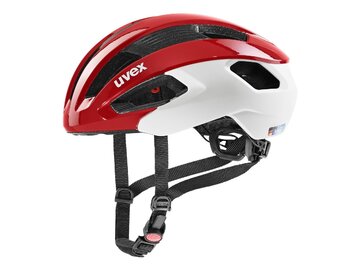 Prilba Uvex Rise CC Red-White Mat