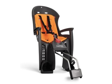 Detská sedačka s uzamykateľným držiakom Hamax Siesta Grey/Orange