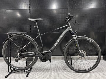 Testovaný elektrobicykel CTM Senze GX Man Matná Čierna / Sivá 2025