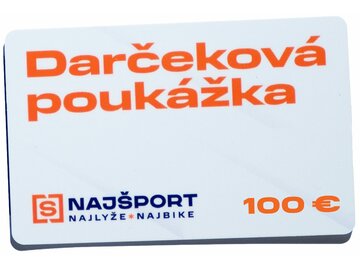 Eshop darčekový poukaz na 100 €