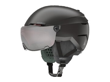 Lyžiarska prilba Atomic Savor Visor Jr Black