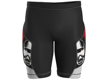 Kraťasy s chráničmi Energiapura Panta Racing Red/Black