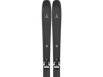 Lyže Atomic Maverick 88 CTI + STR 14 GW Black/Black 26/27