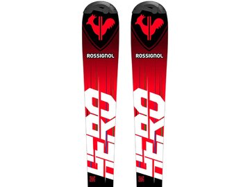 Lyže Rossignol Hero Jr 130-150 Xpress Jr + Xpress 7 GW B83 Black 26/27