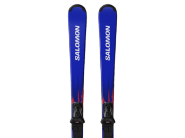 Lyže Salomon E Equipe MT JR + M10 GW L80 Race Blue/Equipe Red 26/27