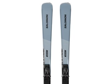 Lyže Salomon E S/MAX 10 + MI12 GW F80 Dusty Blue/Black 26/27
