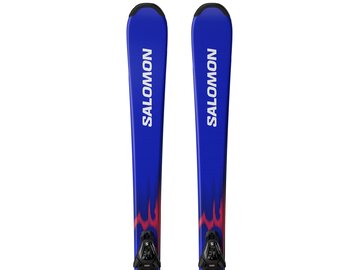 Lyže Salomon L Equipe Jr M + L6 GW J2 70 Race Blue/Equipe Red 26/27