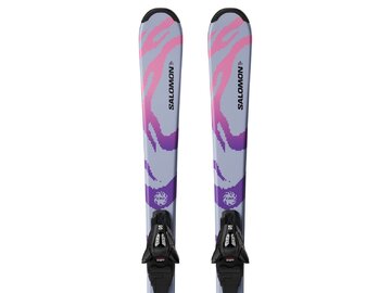 Lyže Salomon L QST Jr Cosmic Sky M + C5 GW J75 Cosmic Sky/Pastel Pink 26/27