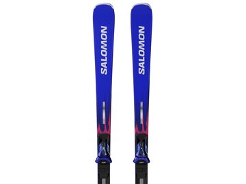 Lyže Salomon P Equipe GS 12 + I12 GW Race Blue/Equipe Red 26/27