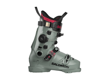 Lyžiarky Salomon S/PRO Alpha C BOA 130 Wrought Iron/Black 26/27