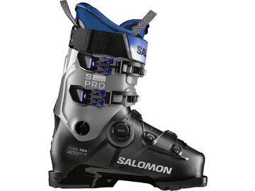 Lyžiarky Salomon S/PRO Delta BOA 130 Black/Steel Gray/Race Blue 25/26