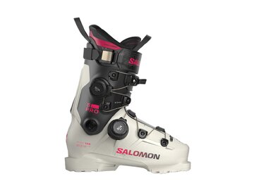 Lyžiarky Salomon S/PRO Supra Dual BOA 130 Gray Aurora/Black 26/27