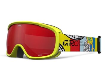Lyžiarske okuliare Giro Buster Yellow Robot/Amber Scarlet