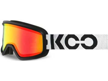 Lyžiarske okuliare KOO Eclipse Black/White/Cherry Burst Mirror Lens