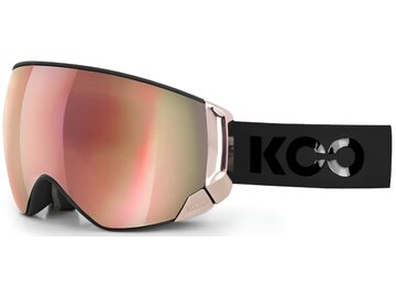 Lyžiarske okuliare KOO Enigma Chrome Black/Pink Gold/Pink Gold Mirror