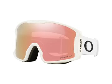 Lyžiarske okuliare Oakley Line Miner M Matte White W/Prizm Rose Gold Iridium
