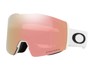Lyžiarske okuliare Oakley Fall Line M Matte White w/Prizm Rose Gold