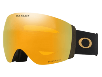 Lyžiarske okuliare Oakley Flight Deck Pro M Mettalic Black Gold w/Prizm 24k & Prizm Iced