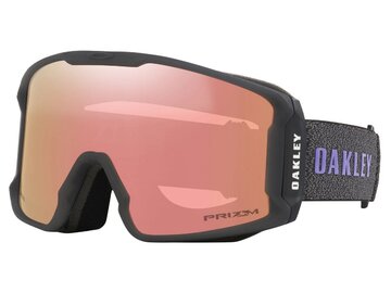 Lyžiarske okuliare Oakley Line Miner M Grey w/Prizm Snow Rose Gold