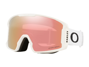 Lyžiarske okuliare Oakley Line Miner M Matte White w/Prizm Rose Gold