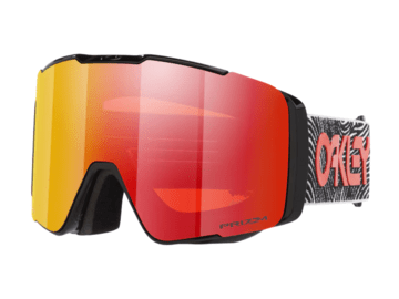 Lyžiarske okuliare Oakley Line Miner Pro L Gloss Black w/Prizm Torch & Prizm Iced